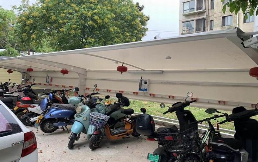 电瓶车充电桩实地案例