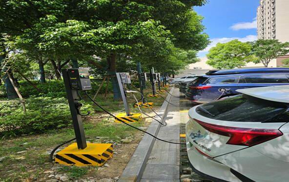 交流充电桩实地案例