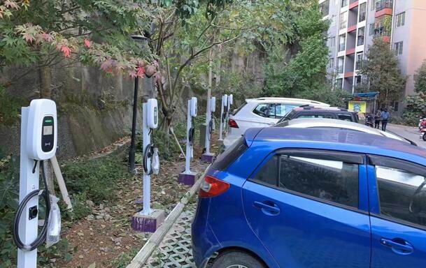 交流充电桩实地案例