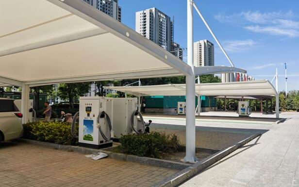 直流充电桩实地案例