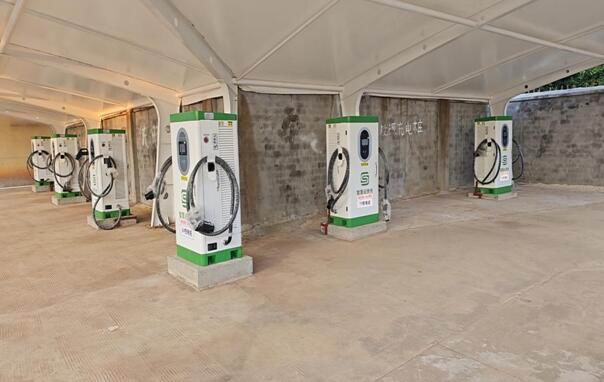 直流充电桩实地案例